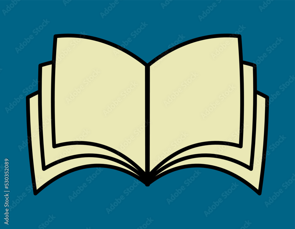 open book simple icon, vector illustration open book simple icon, vector illustration