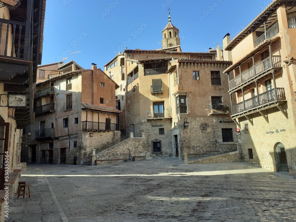 village médiéval d'Albarracín Aragon Espagne 