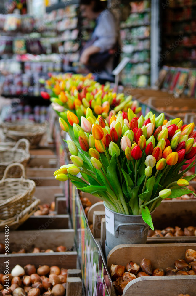 flowers on the market