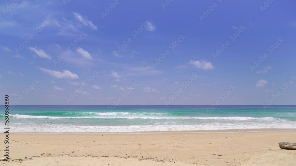 Nature landscape Nobody Beach sea summer Landscape view beach seascape blue ocean blue sky background Nature landscape Nobody Beach sea summer Landscape view beach seascape blue ocean blue sky background