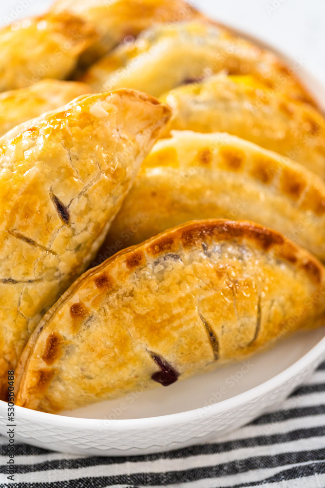 Empanadas with Blueberries Empanadas with Blueberries