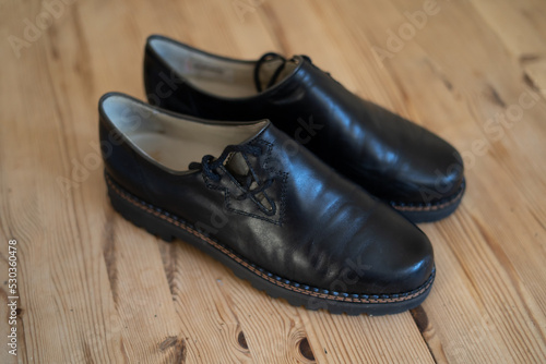 schwarze schicke Männer Schuhe 