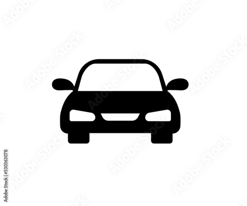 Car icon vector. Transportation and travel logo.