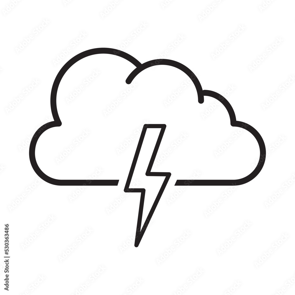 Cloud Weather Icon Vector Illustration Flat Design Cloud Weather Icon Vector Illustration Flat Design
