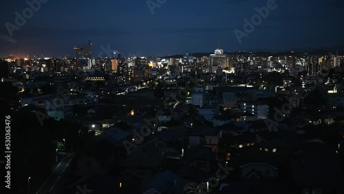 大分市の夜景