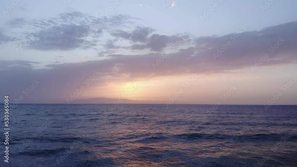 Dramatic sea sunset. Burning sky and shining golden waves. Spectacular sunset at the beach. Sunset reflections on calm ocean waves.
Dramatic sea sunset. Burning sky and shining golden waves. Spectacular sunset at the beach. Sunset reflections on calm ocean waves.