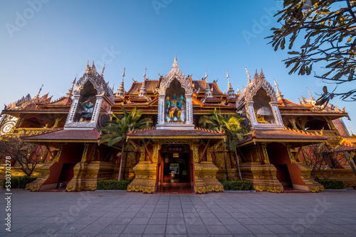 South-east Asia style buildings in Sipsongpanna Yunnan China