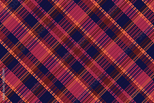 Tartan or plaid halloween color pattern.