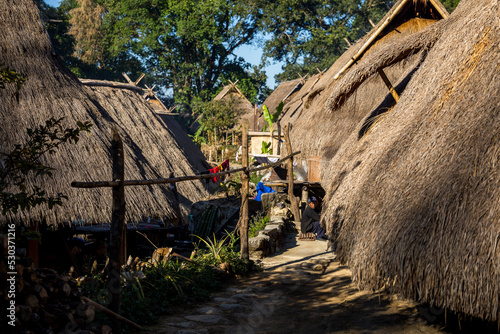 Foto Wengding  primitive ancient village in Yunnan China