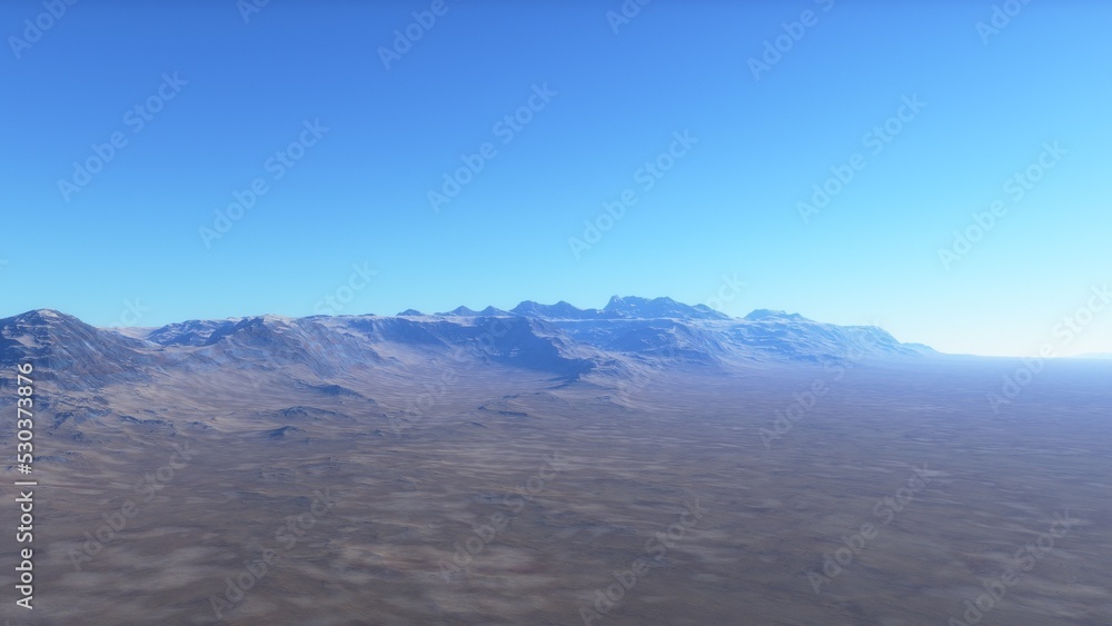 landscape on planet Mars, scenic desert scene on the red planet
landscape on planet Mars, scenic desert scene on the red planet