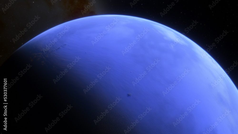 Planets and galaxy, science fiction wallpaper. Beauty of deep space. Billions of galaxy in the universe Cosmic art background 3d render
