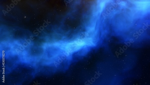 Deep space nebula with stars. Bright and vibrant Multicolor Starfield Infinite space outer space background with nebulas and stars. Star clusters, nebula outer space background 3d render
