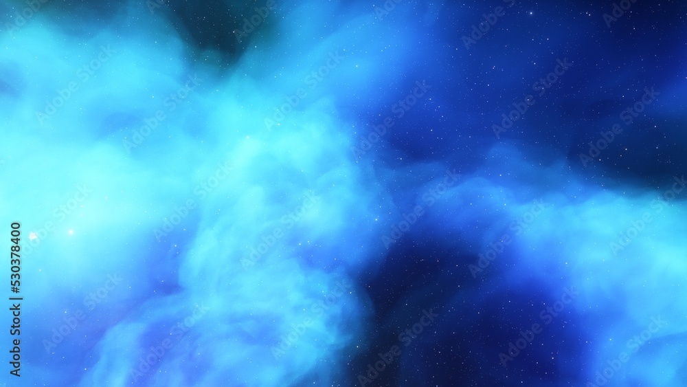 Fototapeta premium bright nebula, nebula in space, majestic red-purple nebula, beautiful space background 3D render 