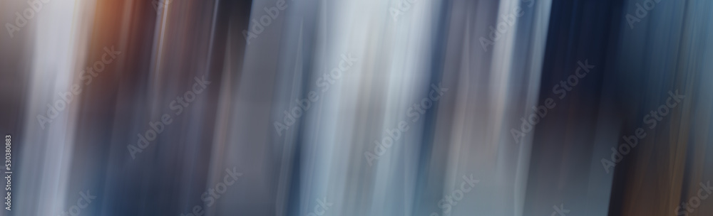 Obraz premium Dark background with lines and spotlights, neon light, night view. Abstract blue background.