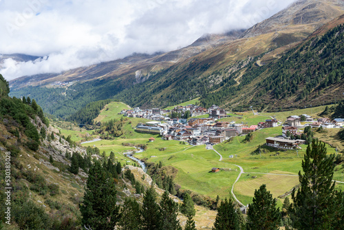 Ötztal im Sommer September photo