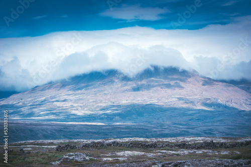 Fototapeta Naklejka Na Ścianę i Meble -  Mountains in Iceland - HDR photograph