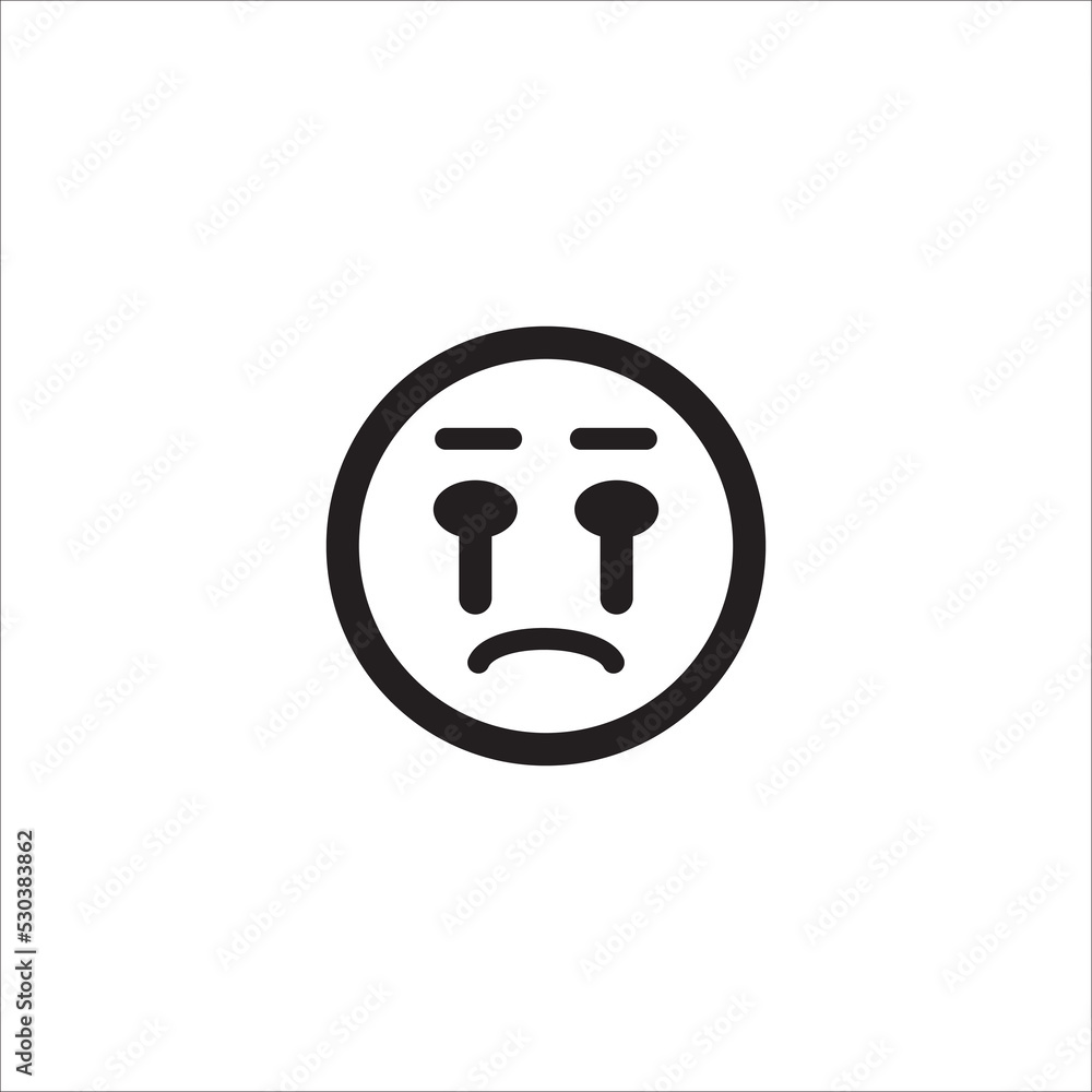 Emoticon Face Icon Vector Illustration Emoticon Face Icon Vector Illustration