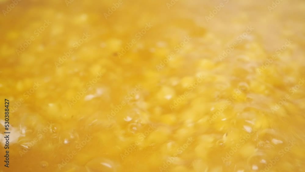 cooking dhal in hot water slow motion cooking dhal in hot water slow motion