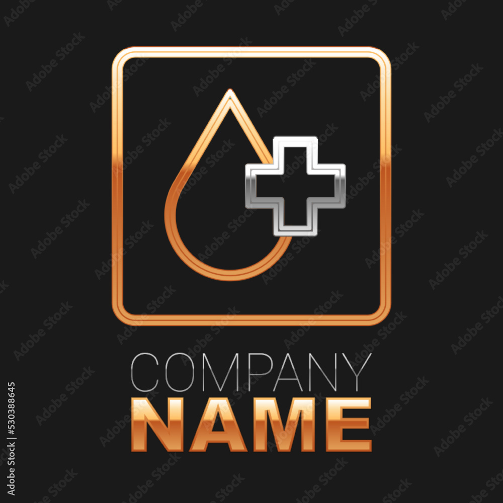 Line Blood test and virus molecule coronavirus icon isolated on black background. Coronavirus, COVID-19. 2019-nCoV. Colorful outline concept. Vector Line Blood test and virus molecule coronavirus icon isolated on black background. Coronavirus, COVID-19. 2019-nCoV. Colorful outline concept. Vector