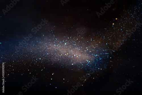 Abstract image of star light and universe