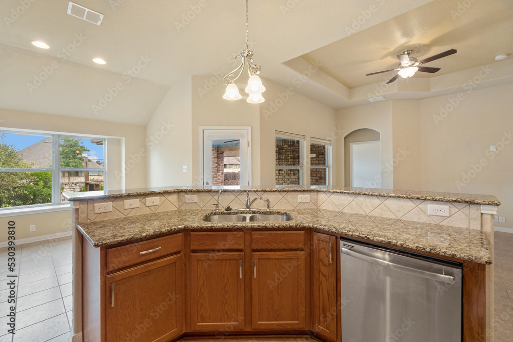 Fototapeta premium Warm Home kitchen 