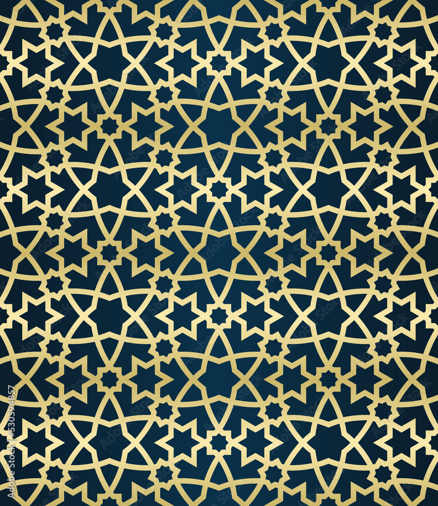 Islamic background with traditional style arabic. Seamless pattern for card, background, fabric or abstract design. Muslim ornament. Islamic background with traditional style arabic. Seamless pattern for card, background, fabric or abstract design. Muslim ornament.