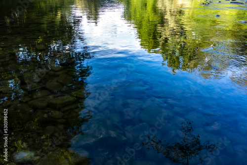 The Laborec River on the territory of Slovakia creates a beautiful natural environment © tonysk