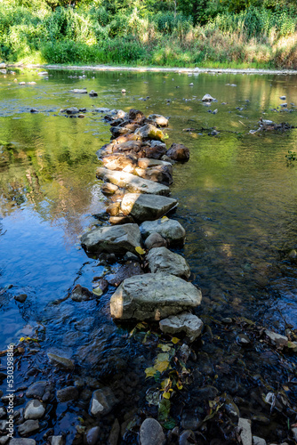 The Laborec River on the territory of Slovakia creates a beautiful natural environment