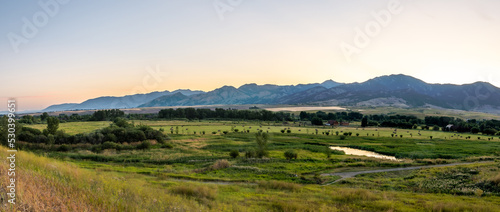 yellowstone national park wyoming landscapes