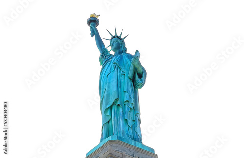 The Statue of Liberty, American symbol, New York, USA.
