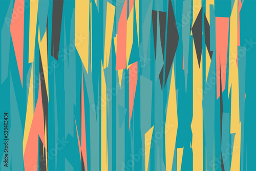 Pattern vintage vector with careless strokes as vertical lines. Abstract sharp background.