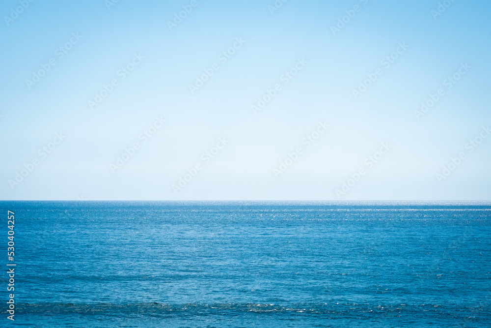 Fototapeta premium blue sky and sea