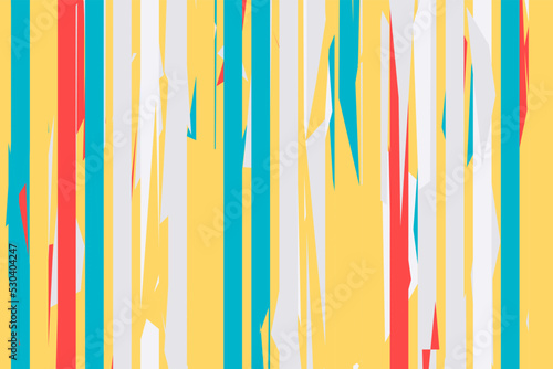 Pattern vintage vector with careless strokes as vertical lines. Abstract sharp background.