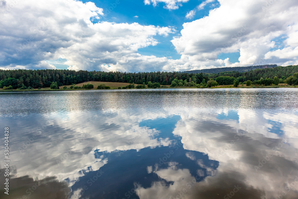 Spaziergang rund um die Talsperre Heyda bei Ilmenau - Thüringen - Deutschland