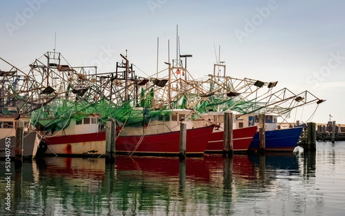 old shrimp boats in Biloxi