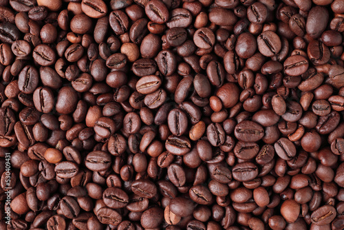 Roasted Coffee Beans for background