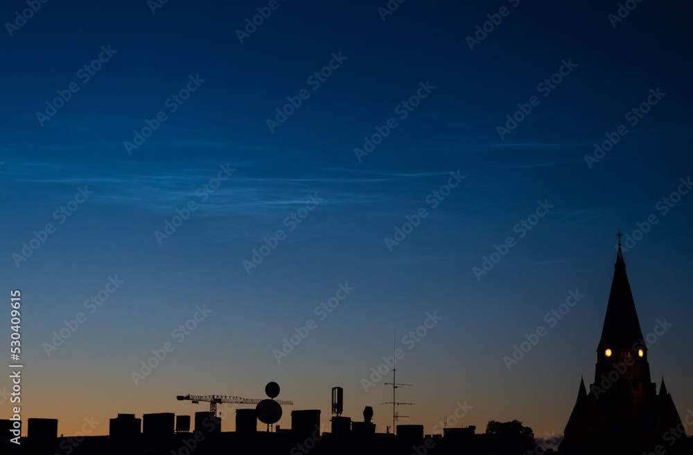 Fototapeta premium stockholm city at night