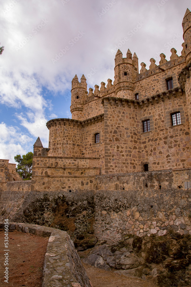 Castillo de Guadamur, Toledo,  Castilla  la  Mancha, España