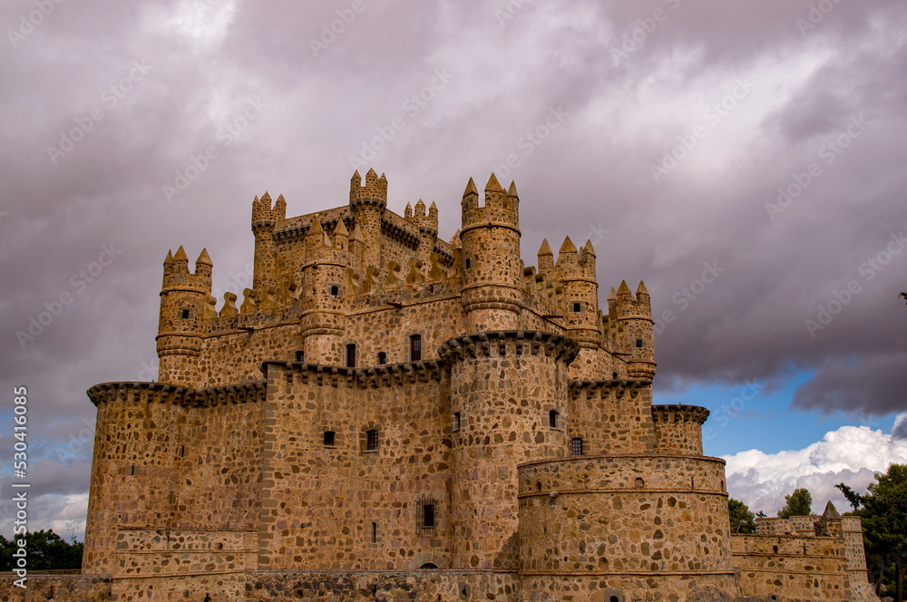 Castillo de Guadamur, Toledo,  Castilla  la  Mancha, España