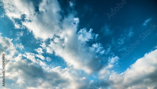 Blue sky with clouds closeup © BusinessImage