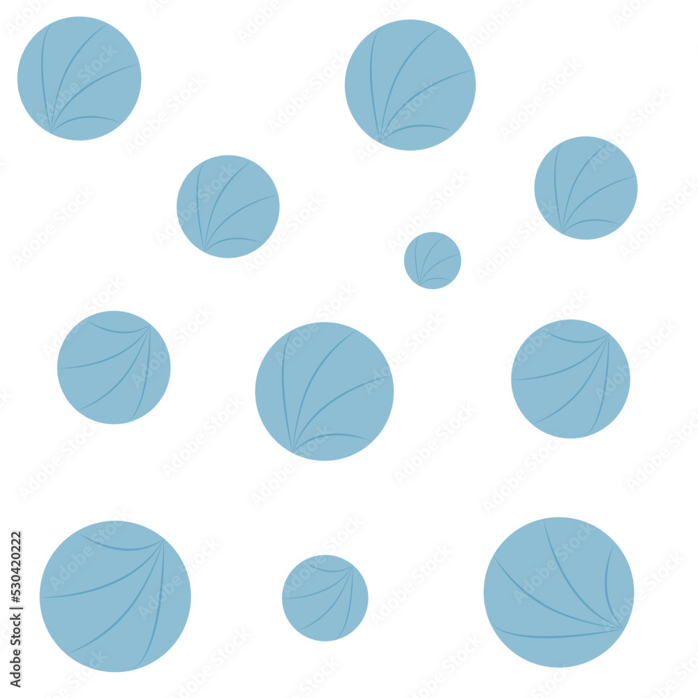 Blue ball pattern Blue ball pattern