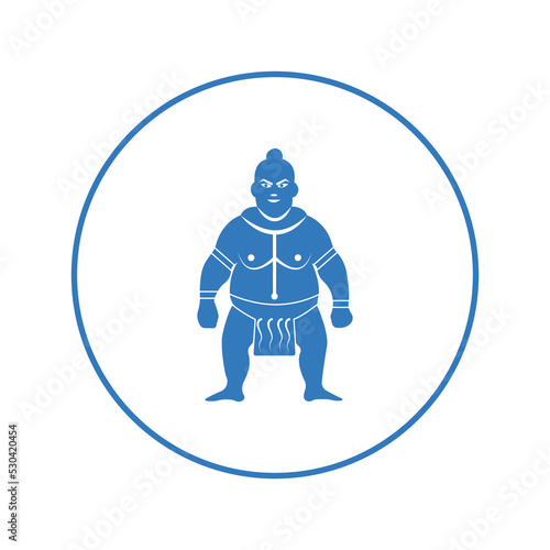 Japanese most wrestler martial icon   Circle version icon   © Prosanjit12