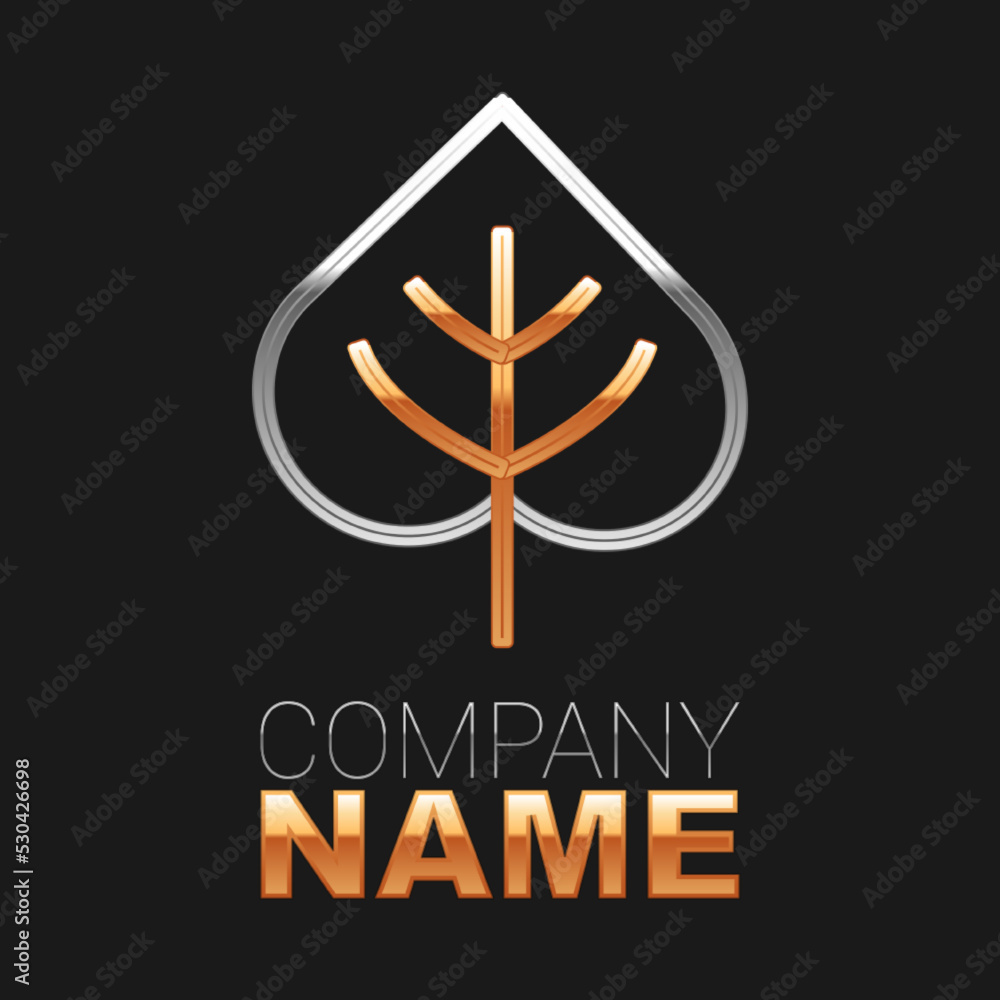 Line Leaf icon isolated on black background. Leaves sign. Fresh natural product symbol. Colorful outline concept. Vector Line Leaf icon isolated on black background. Leaves sign. Fresh natural product symbol. Colorful outline concept. Vector