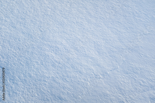 Snow background, top view. Fresh snow texture for publication, poster, screensaver, wallpaper, postcard, banner, cover, post. High quality photography © vveronka