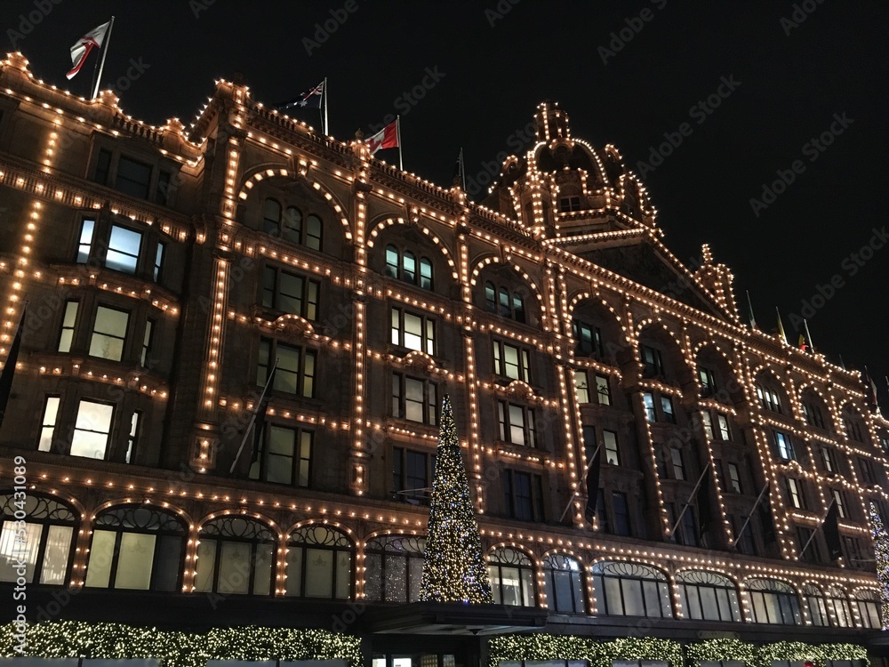 building in the night