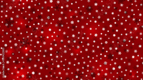 Red Seamless Christmas back...