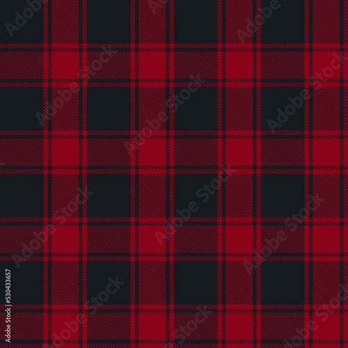 Pattern textile seamless tartan plaid. scottish design red