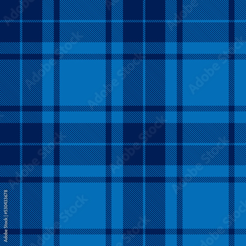Blue Pattern textile seamless tartan plaid. traditional fashion