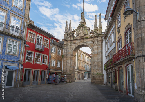 Photography Arch of the New Gate (Arco da Porta Nova) - Braga, Portugal