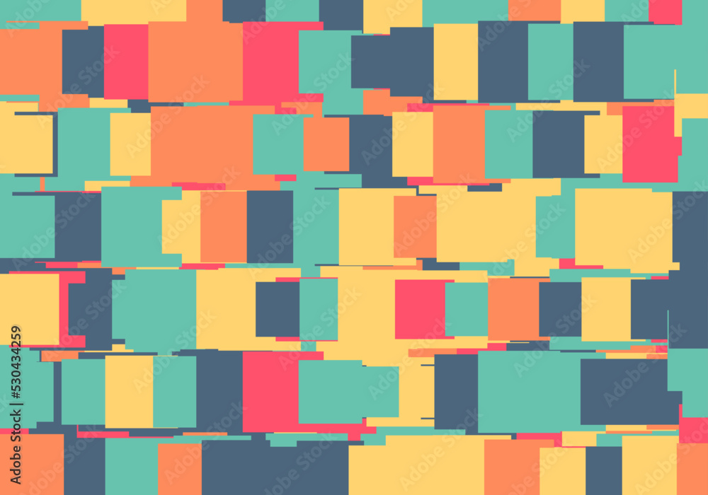 Multicolor Background geometric pattern abstract backdrop. square illustration Multicolor Background geometric pattern abstract backdrop. square illustration